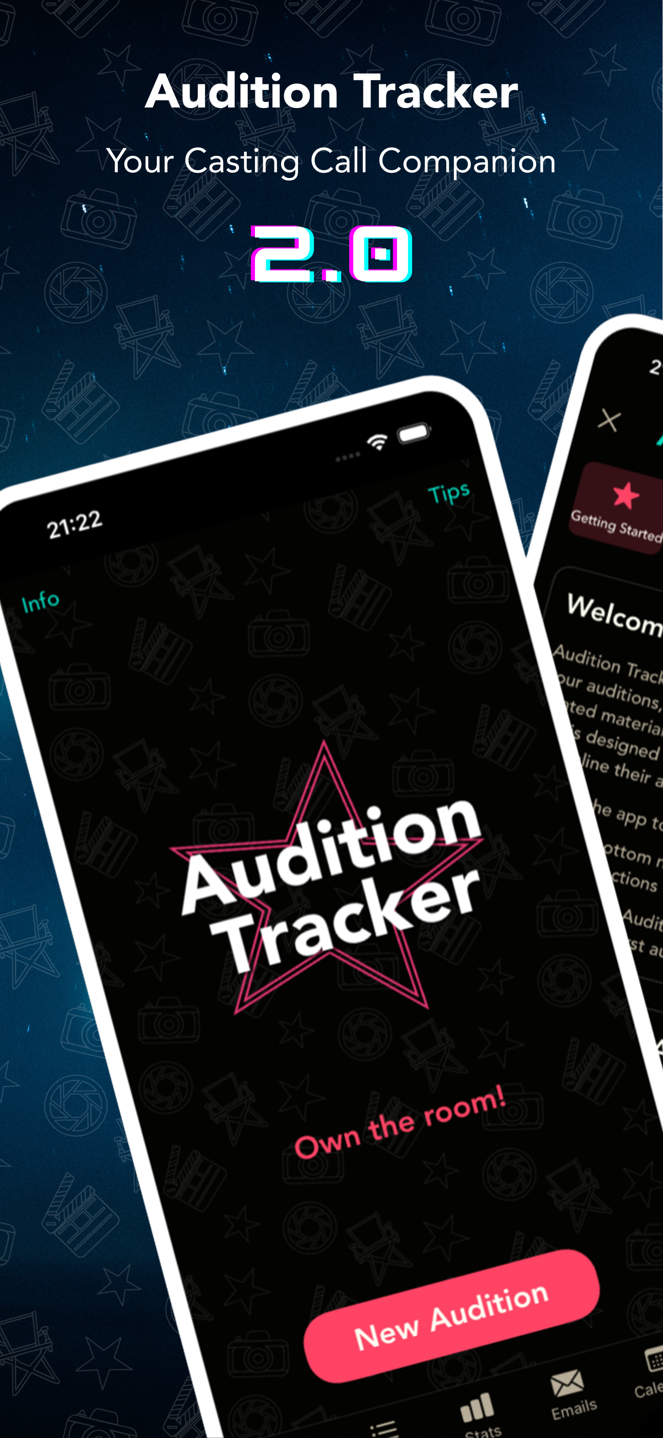 Audition Tracker screenshot 1